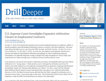Tablet Screenshot of drilldeeperblog.com
